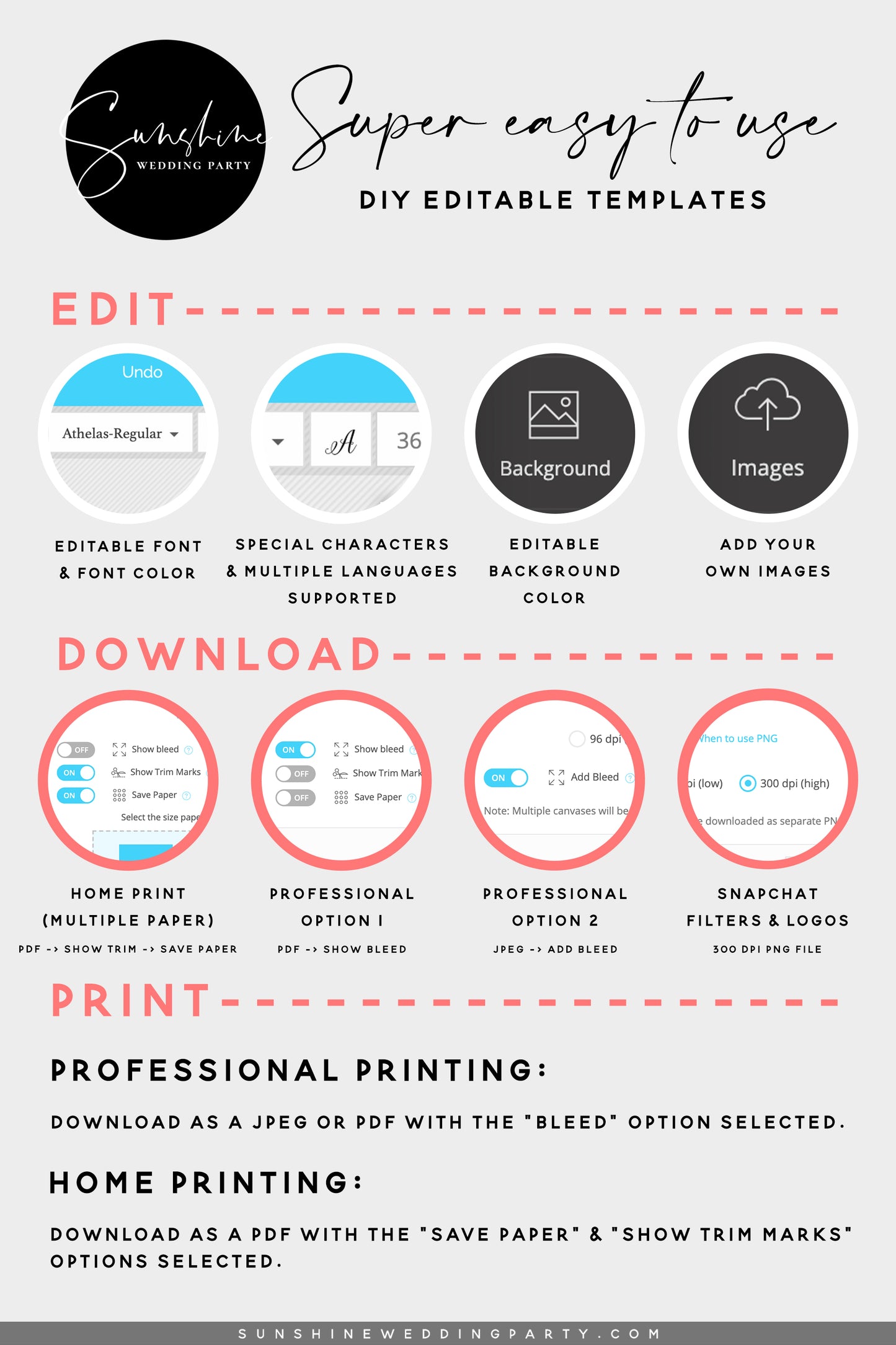 Modern Christmas Menu Template