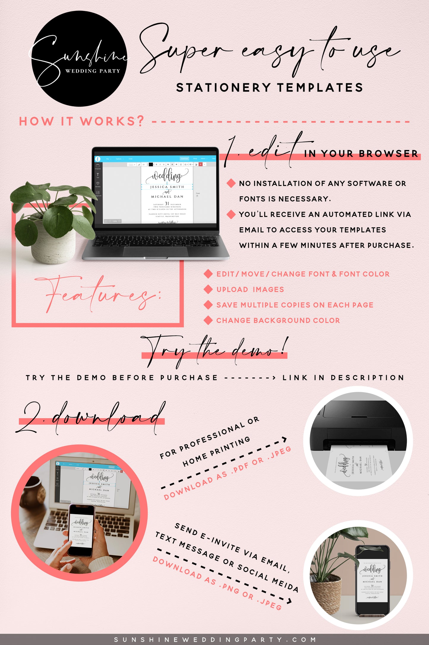 Wedding Itinerary Sign, Printable Timeline Sign, Order of Events Sign, Editable Template